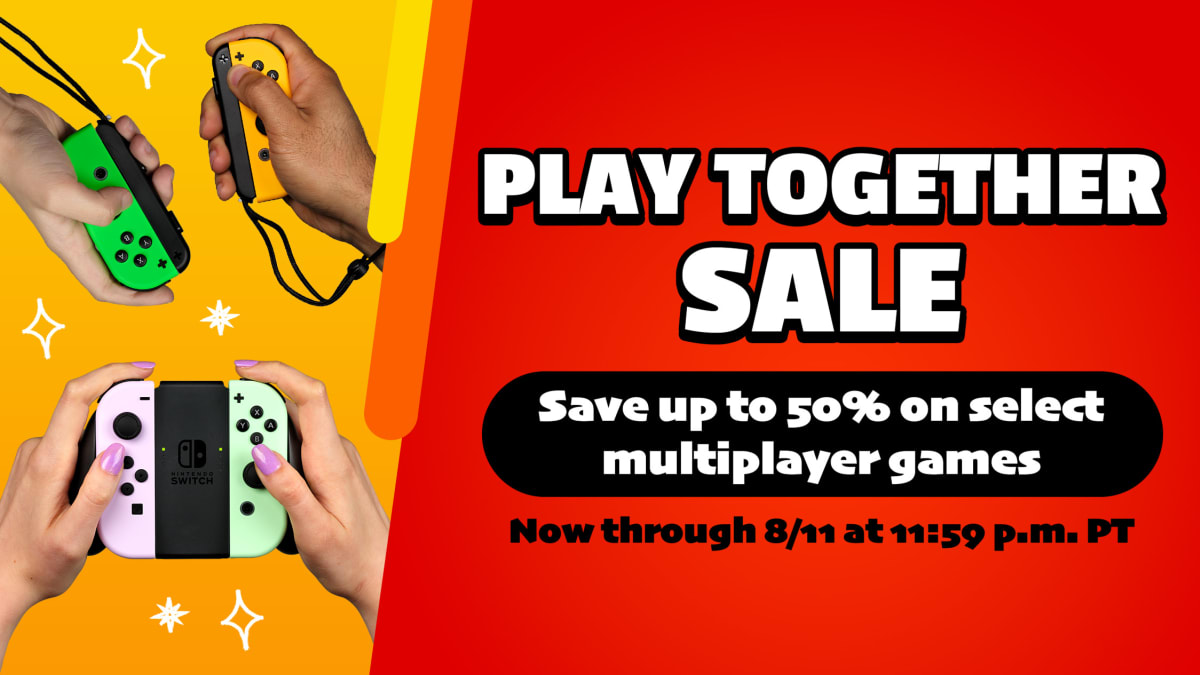 Play Together Sale Save up to 50 on select multiplayer games News Nintendo Official Site